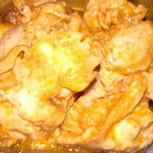 鶏肉のタッカルビ風チーズ炒め